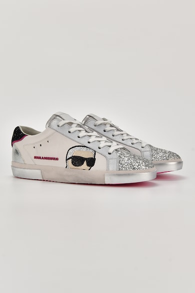 Karl Lagerfeld Sneaker csillámos panelekkel női