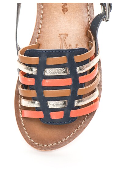 Pepe Jeans London Sandale multicolore cu barete multiple Maya Fete