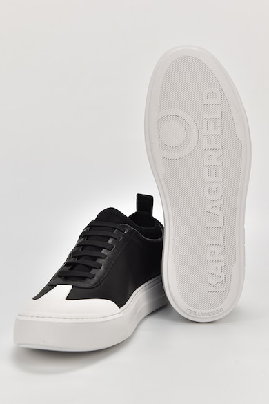 Karl Lagerfeld Кожени спортни обувки с текстил Мъже