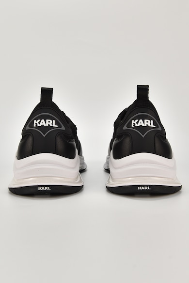 Karl Lagerfeld Sneaker bőrrészletekkel férfi