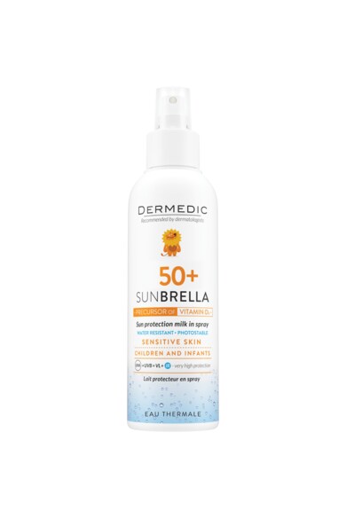 Dermedic Lapte spray de protectie solara SPF 50+, Sunbrella Baby  150 ml Baieti