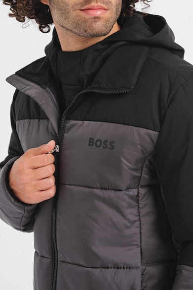 BOSS Hemar bélelt télikabát logóval férfi