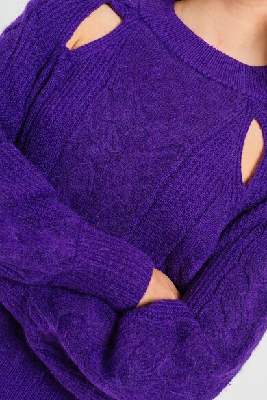 BOSS Fablessa pulóver kivágott részletekkel női
