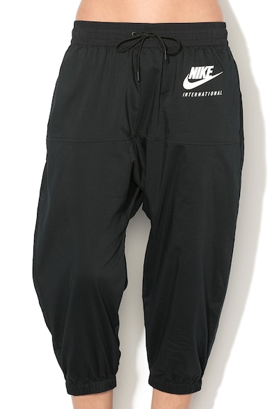 Nike Pantaloni sport capri cu buzunare laterale Femei