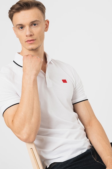 HUGO Tricou polo slim fit Deresino Barbati