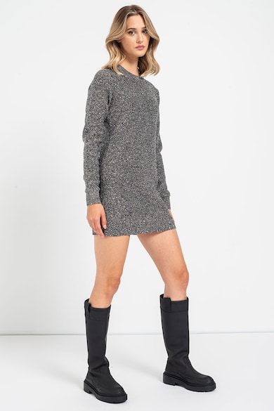 HUGO Rochie-pulover slim fit cu aspect stralucitor Femei