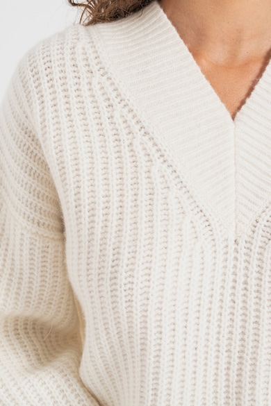 HUGO Пуловер с едра плетка с вълна Жени