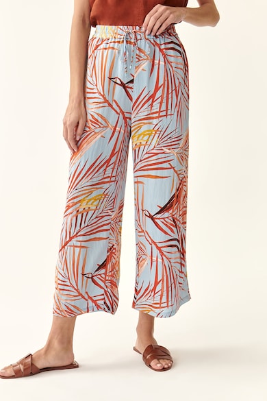 Tatuum Pantaloni lejeri cu imprimeu tropical Femei
