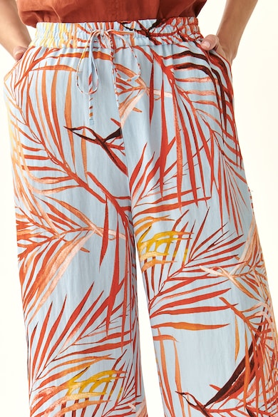 Tatuum Pantaloni lejeri cu imprimeu tropical Femei