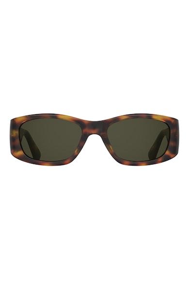 Moschino Правоъгълни слънчеви очила с лого Жени