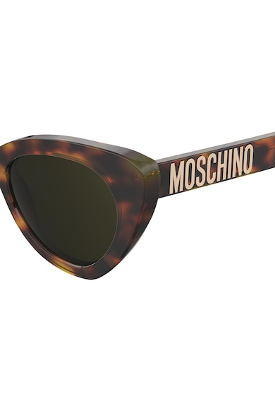 Moschino Love  Ochelari de soare cat-eye cu aspect tortoise Femei