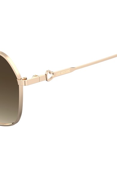 Love Moschino Lekerekített szögletes napszemüveg színátmenetes lencsékkel női