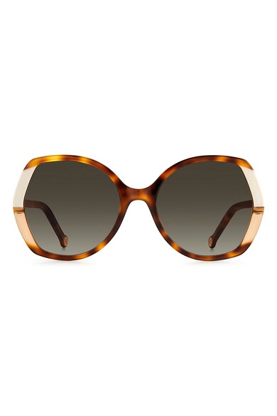 Carolina Herrera Слънчеви очила Wrap с плътен цвят Жени