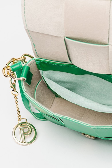 Parigi Чанта през рамо от еко кожа със сплетен дизайн Жени