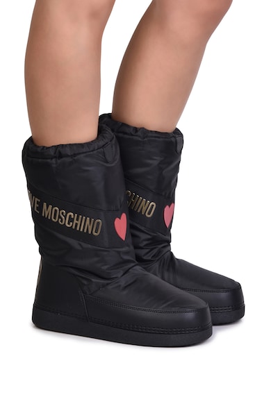 Love Moschino Зимни ботуши с халки за лесно обуване Жени