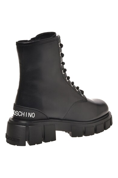 Love Moschino Ghete de piele cu toc masiv Femei