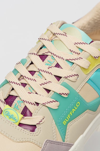 Buffalo Pantofi sport de piele ecologica cu design colorblock Rse V2 Femei