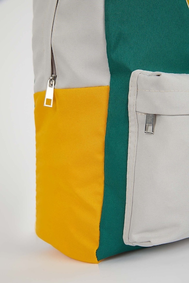 DeFacto Colorblock dizájnos hátizsák texturált részlettel Fiú
