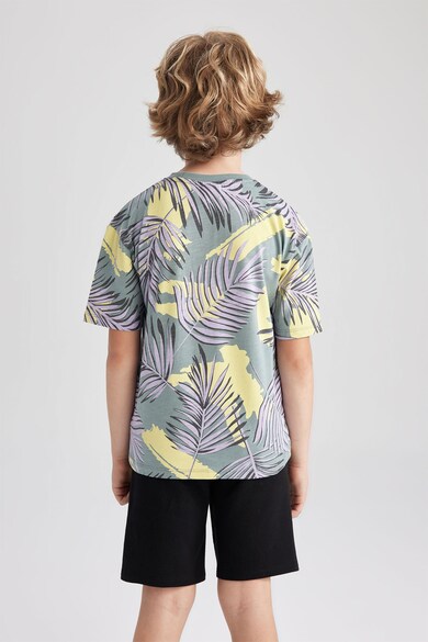 DeFacto Тениска с тропическа щампа Момчета