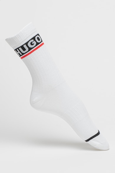 HUGO BOSS, Чорапи с лого, 2 чифта Мъже