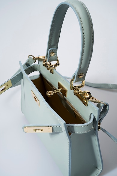 Massimo Castelli Кожена чанта с метално закопчаване Жени