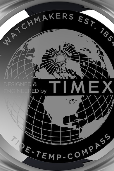 Timex Аналогов часовник с електронен термометър Мъже
