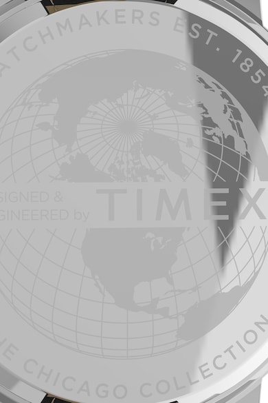 Timex Аналогов часовник с кожена каишка Мъже