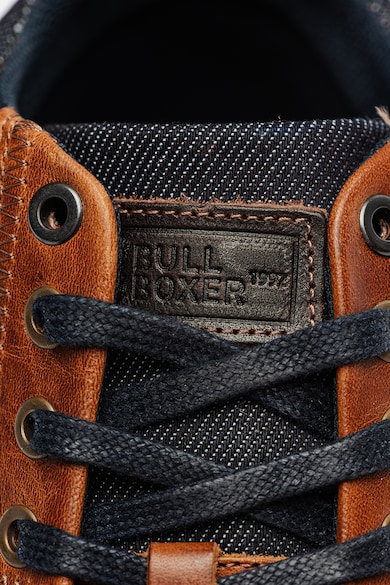 Bullboxer Спортни кожени обувки с лого Мъже