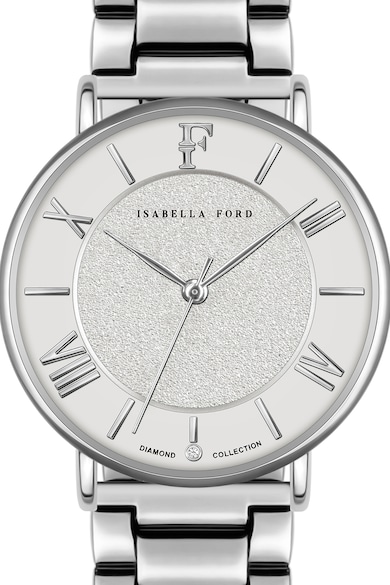 Isabella Ford Часовник с верижка от неръждаема стомана Жени