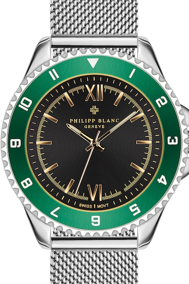 Philipp Blanc Часовник с верижка от неръждаема стомана Мъже