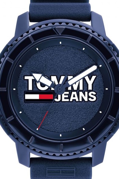 Tommy Jeans Ceas analog cu o curea de silicon Barbati