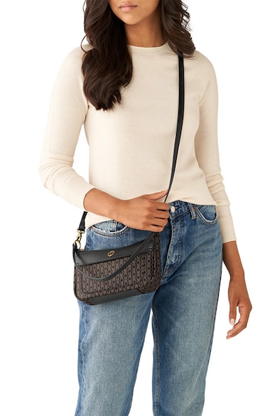 Fossil Geanta crossbody cu garnitura din piele ecologica Skylar Femei