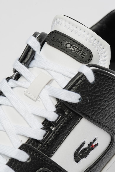 Lacoste Pantofi sport din piele si piele ecologica Court Cage Barbati