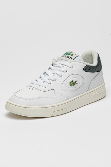 Lacoste Lineset bőrsneaker logós részletekkel férfi