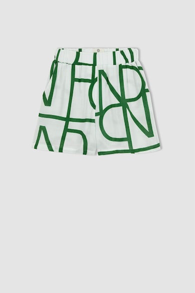 DeFacto Памучни плажни шорти с джобове Жени
