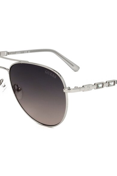 GUESS Ochelari de soare aviator cu lentile in degrade Femei