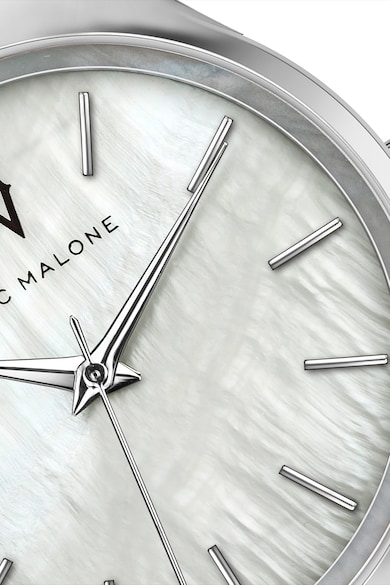 Marc Malone Часовник с мрежеста верижка от неръждаема стомана Жени