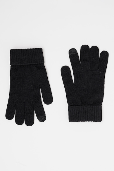 EA7 Унисекс плетени ръкавици с лого Жени