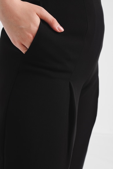 ARMANI EXCHANGE Bő szárú nadrág magas derékrésszel női