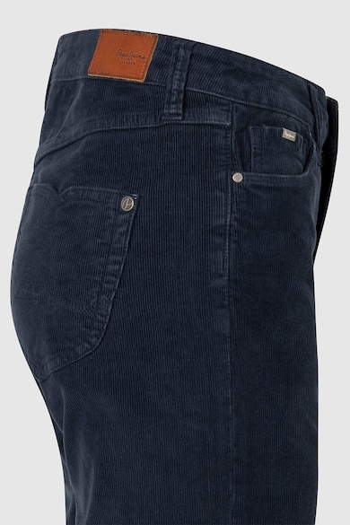 Pepe Jeans London Разкроен джинсов панталон с висока талия Жени