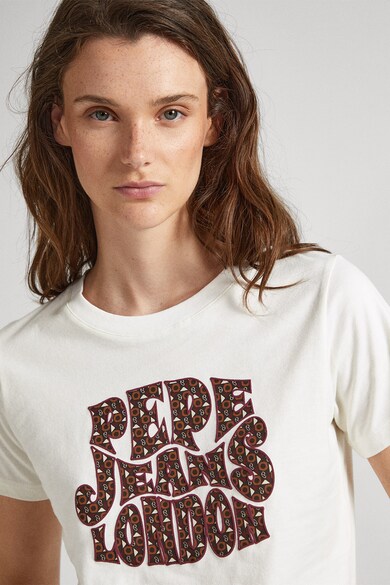 Pepe Jeans London Claritza logómintás póló női
