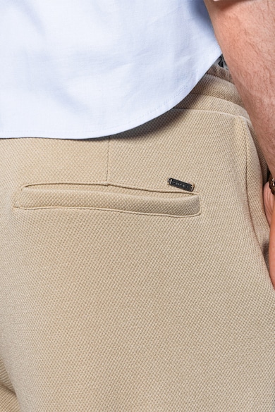 OMBRE Texturált rövidnadrág oldalzsebekkel férfi