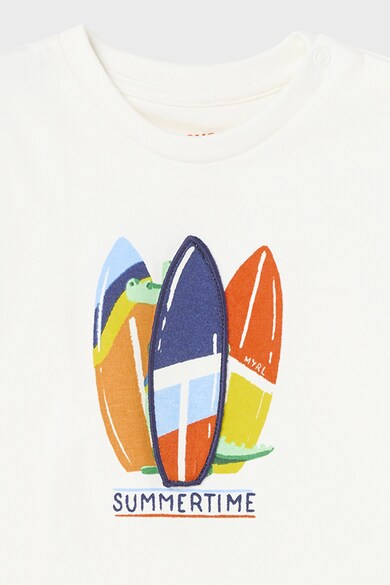 Mayoral Тениска от памук с шарка на сърфбордове Момчета
