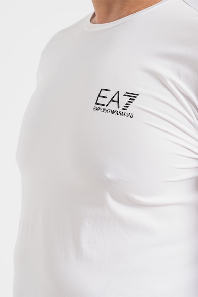 EA7 Trening cu pantaloni scurti si logo Barbati