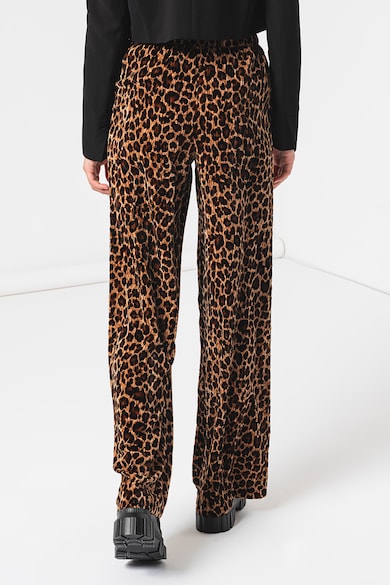 Max&Co Pantaloni cu croiala ampla si animal print Accetto Femei