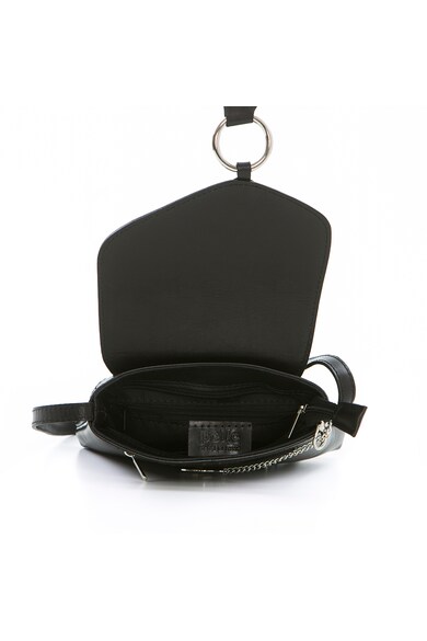 Lia Biassoni Дамска чанта  Естествена кожа, Черна, WB17002 BLACK (10) Жени