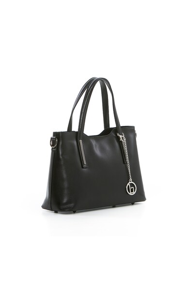 Lia Biassoni Дамска чанта  Естествена кожа, Черна, WB17011 BLACK (10) Жени