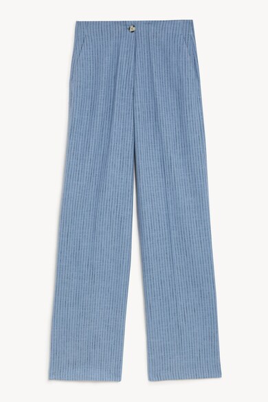 Marks & Spencer Разкроен панталон с лен с висока талия Жени