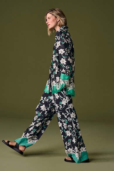 Marks & Spencer Virágmintás bő szárú nadrág női