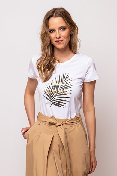 Heavy Tools Тениска Mirosa с модал с щампа Жени